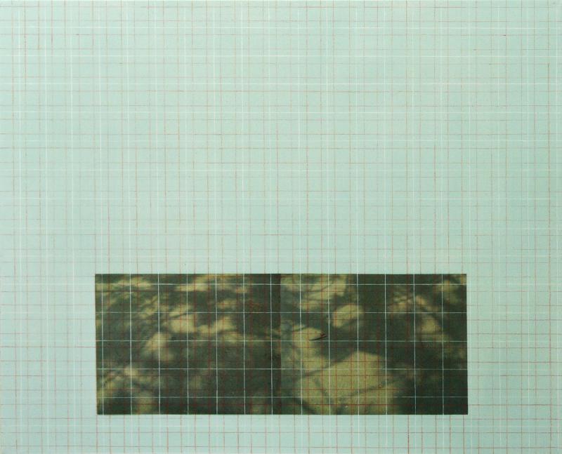 He Loves This Spot 2, olie og fototransfher på lærred, 65x80cm, 2007 
