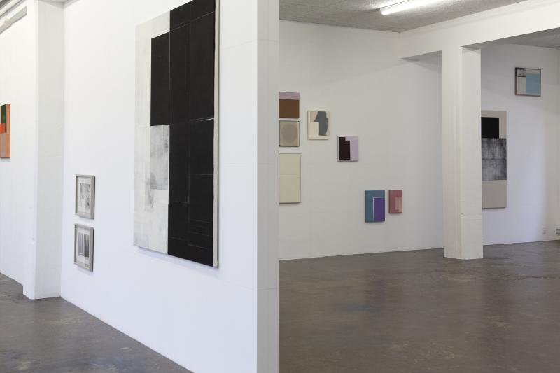 fold buk rul tryk 2020. installation view, Charlotte Fogh Gallery