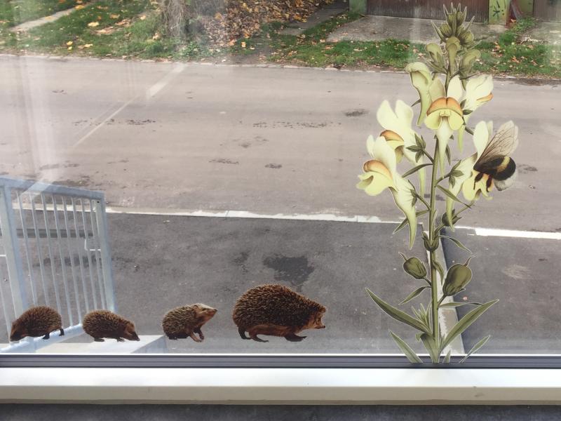FLORA og FAUNA udsmykning