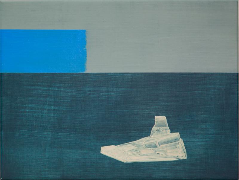 FARBEN. olie på lærred. 30x40 cm. 2016