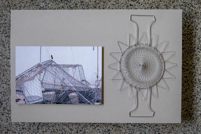 Wire. 2019. Photo (h) 30 cm. x (w) 45 cm. / Steamer
