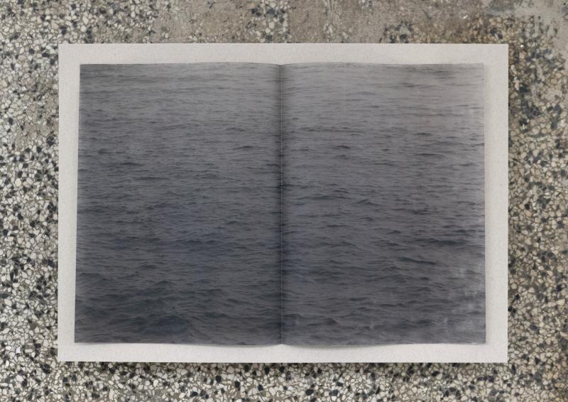 Transparency. 2019. Photo on manifold paper, folded (h) 29,7 cm. x (w) 42 cm.
