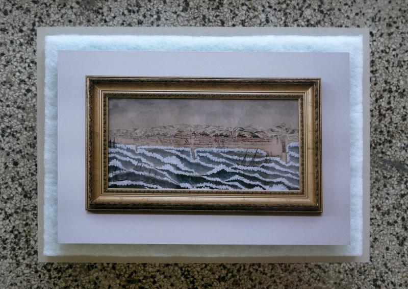 Foam. 2019. Photo (h) 30 cm. x (w) 45 cm. / Synthetic material