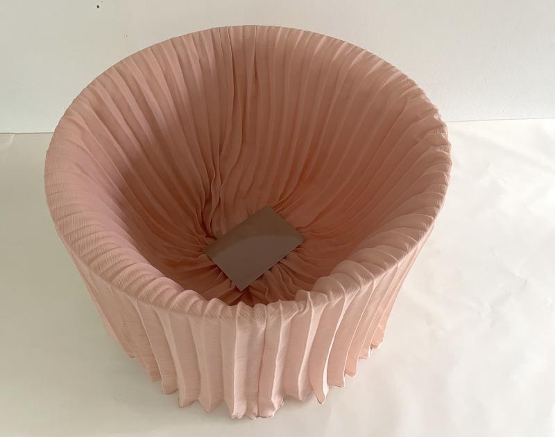 CHITIN objekt. 2025. Foto, stof på stativ