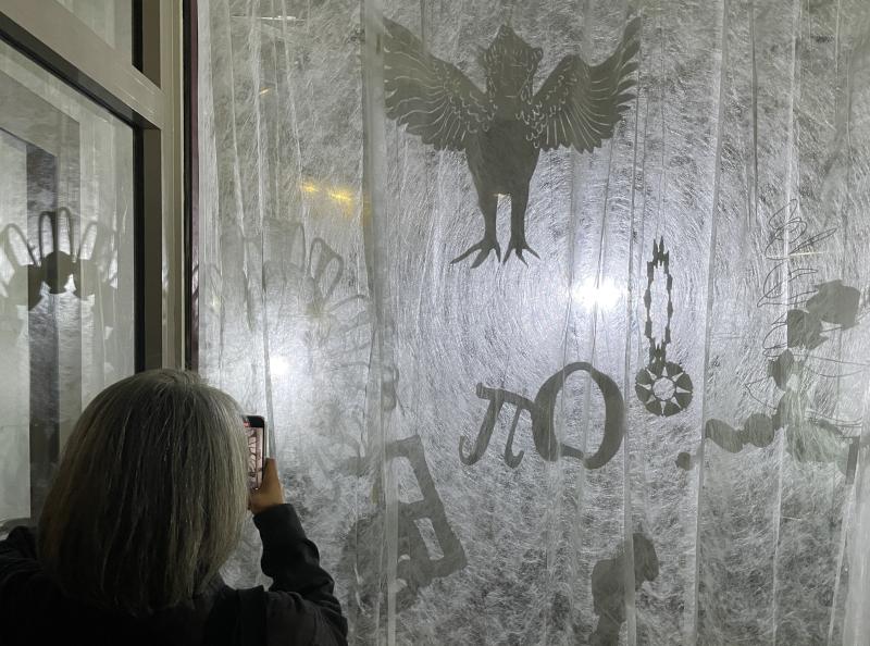 Ausstellungsraum in der Universitätsbibliothek. Xammlung 2025