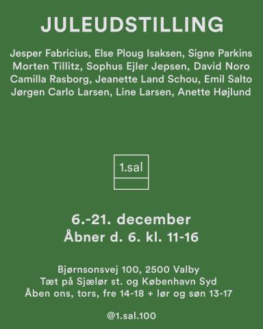 Ivitation til JULEUDSTILLING PÅ 1. SAL