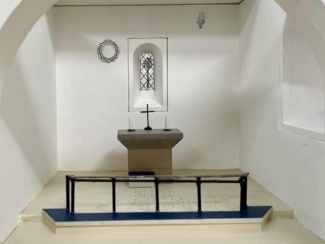 Sinding kirke. Model